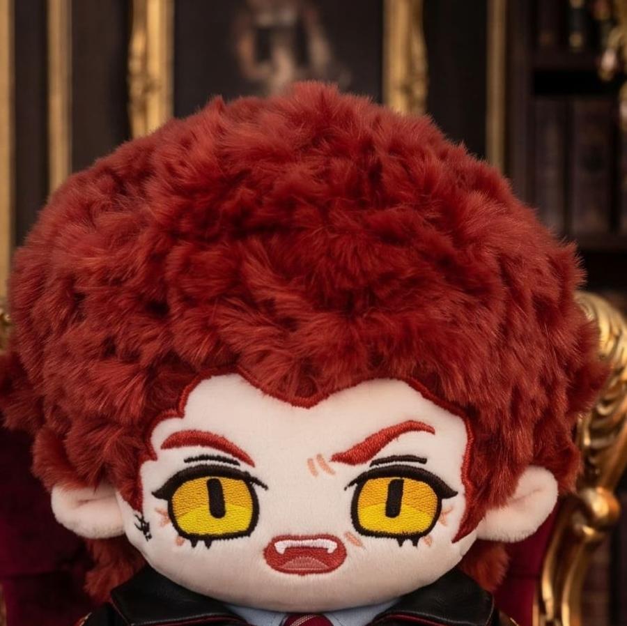 20cm Good Omens Seizoen Crowley Anime Figuren Pluche Cosplay Aankleed Katoenen Poppen Speelgoed Voor Kinderen Verjaardag Festival Cadeau Mascotte no Skeleton