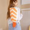 1pc 35-45CM Lovely Sushi Plush Backpack Toys Cartoon Fried Shrimp Sushi Omelette Sushi Pillow Stuffed Soft for Girls Baby Decor