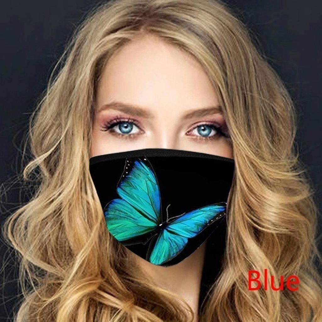 1pc Mouth  for Dust’  Anti-Face Mask Washable Earloop Mask