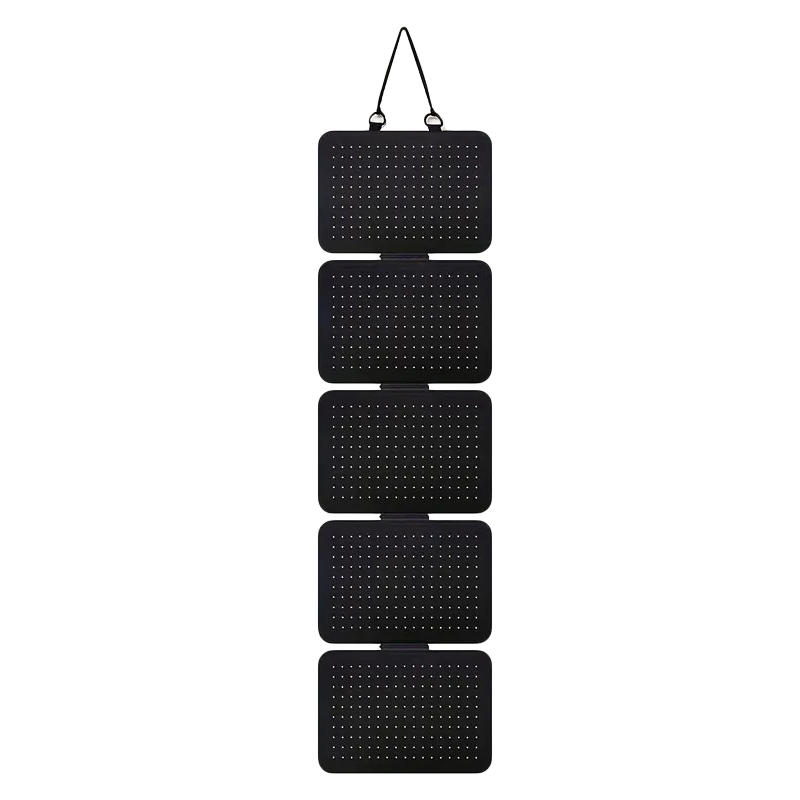 Felt Jewelry Hanging Enamel Lapel Pin Display Board Wall Mounted Badge Collection Holder Organizer with Slots for Necklace Earrings
