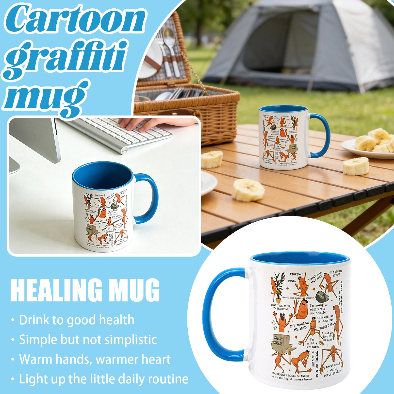 Ceramic Eerie Black Creative Space Multi-purpose Mug One Size