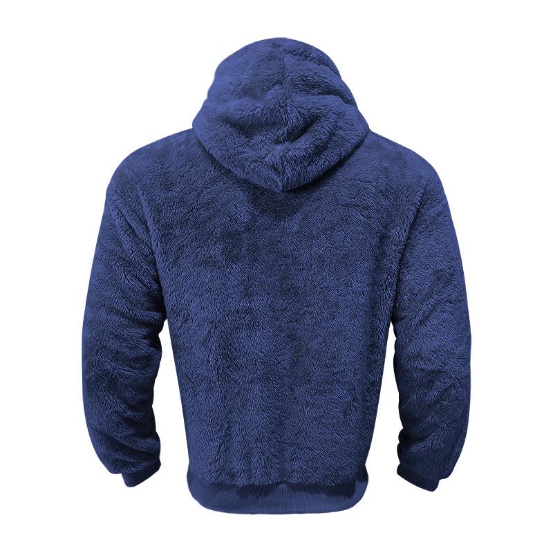 Men's Trendy Winter Casual Fleece Hooded Sweatshirt