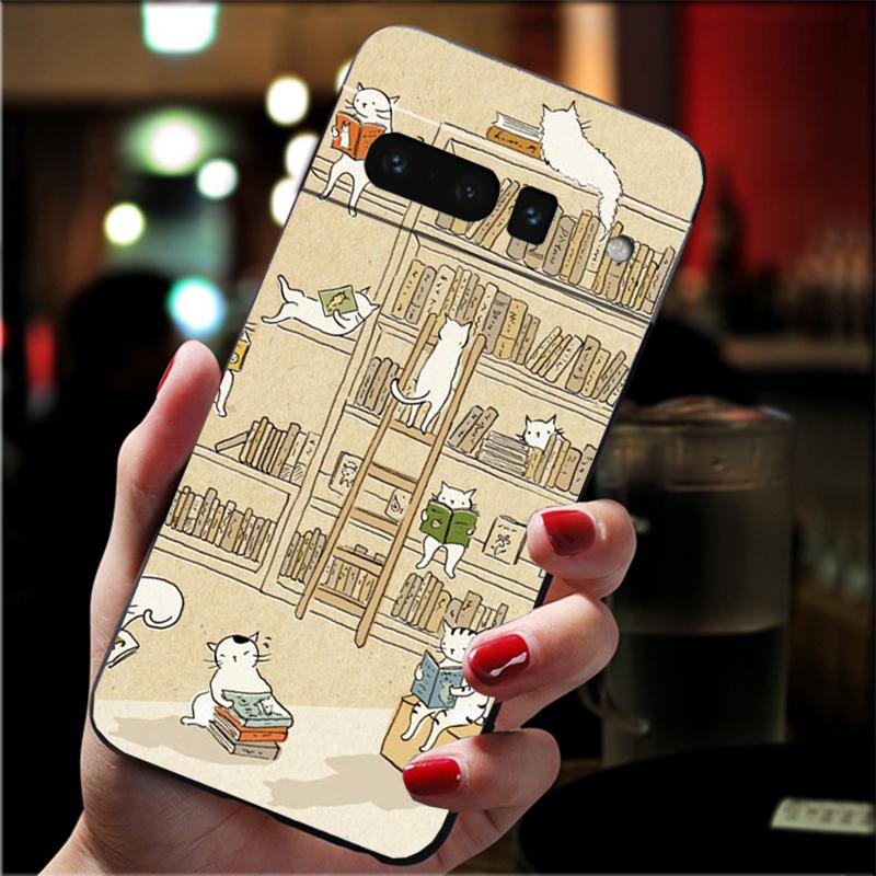 

Phone Case For Google Pixel 10 Pro XL 9 Pro XL 9A 8 7 6 Pro Pixel 8A 7A 6A Pixel 8 7 6 5 Cat life Google Pixel 7 Pro