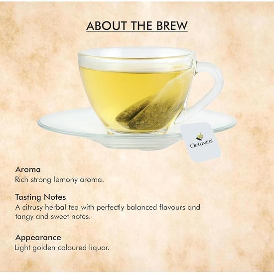 Octavius Green Teabags (Honey Lemon - 30, 30 Tea Bags)
