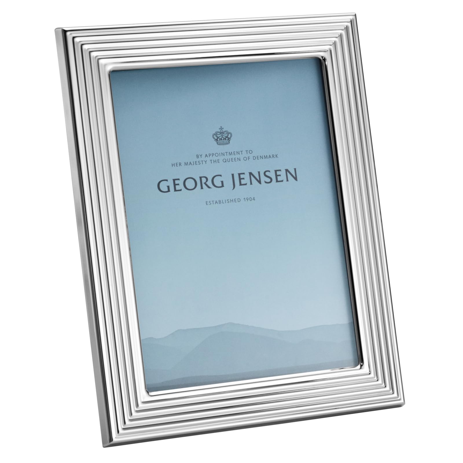 

Georg Jensen BERNADOTTE Picture Frame, Medium, Silver, 18cm Wide x 23cm High, 10020472