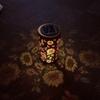 One  LED Hanging Solar Lantern Outdoor Waterproof Decorative Garden Light for Lawn Pathway Decor