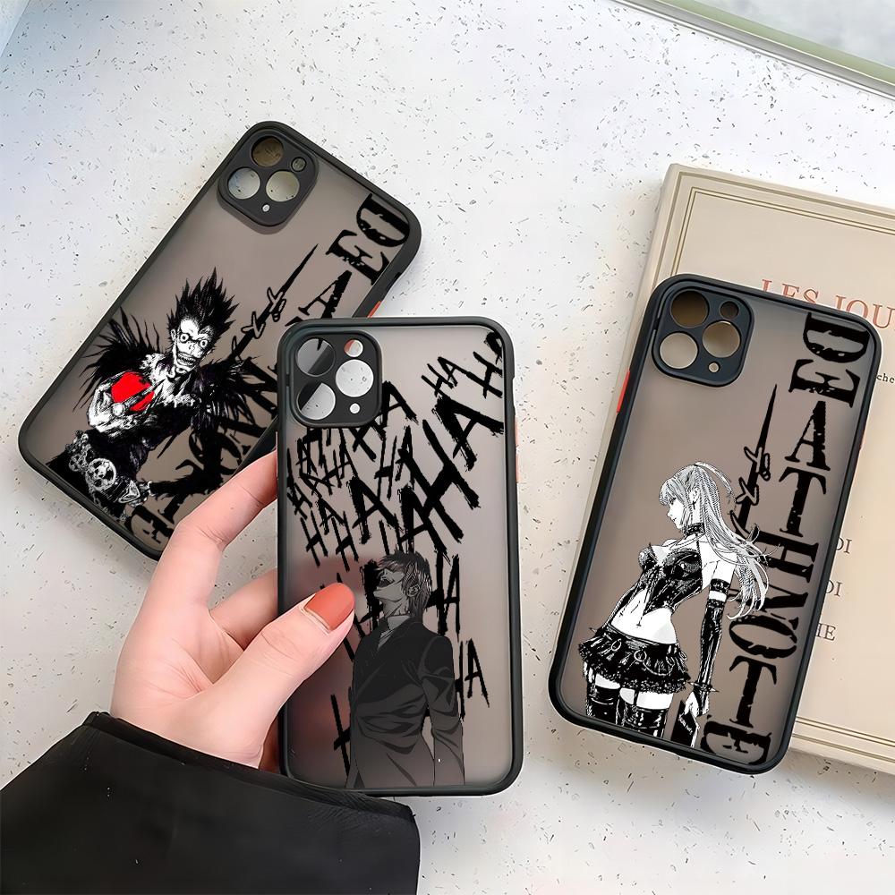 HOT Luxury Clmj Death Note Misa Phone Case For iPhone 17 16e 16 15 14 13 12 11 Mini Pro Air  Max X XR XSMax 7 8 6 Plus Matte