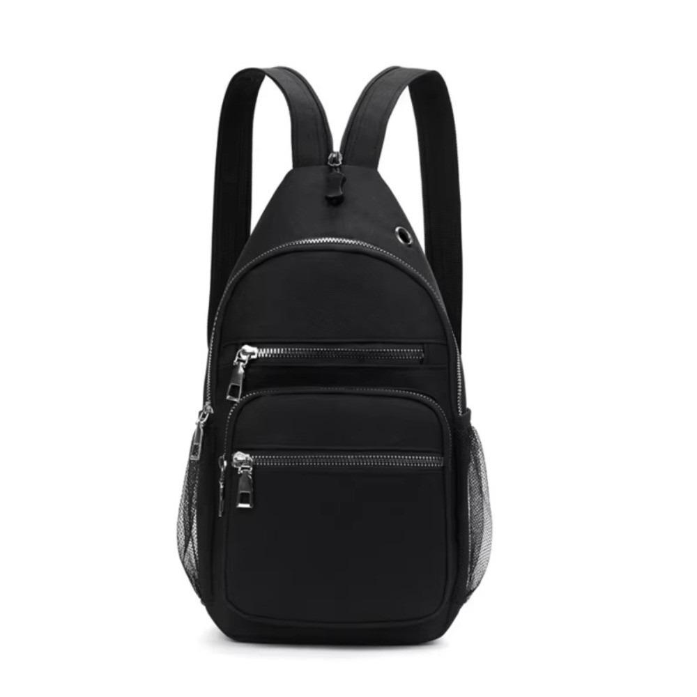 Multipurpose Small Size Sling Backpack Multiple Pockets Waterproof Messenger Bag Lightweight Crossbody Bag Unisex
