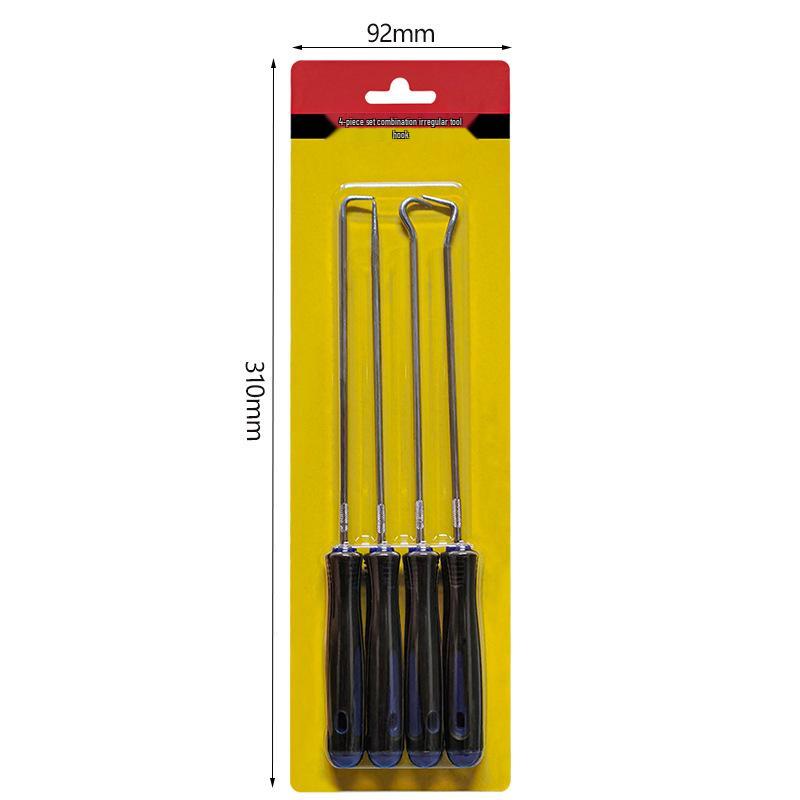 Sofort verfügbar 4-teiliges Mini-Wellendichtring-Haken & Dichtungsentferner-Werkzeugset
