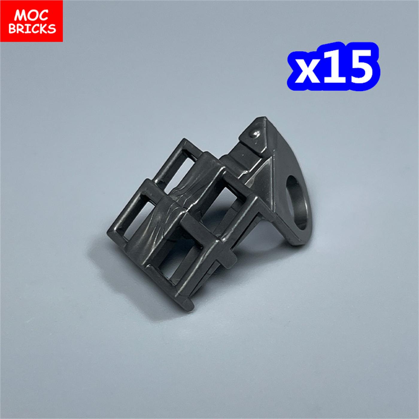 MOC Детали Склянка Наплечник Задний Наплечник Шея Кронштейн 42446 88290 23983 Фигурка Тело Носимые Аксессуары Строительные Блоки Игрушки black