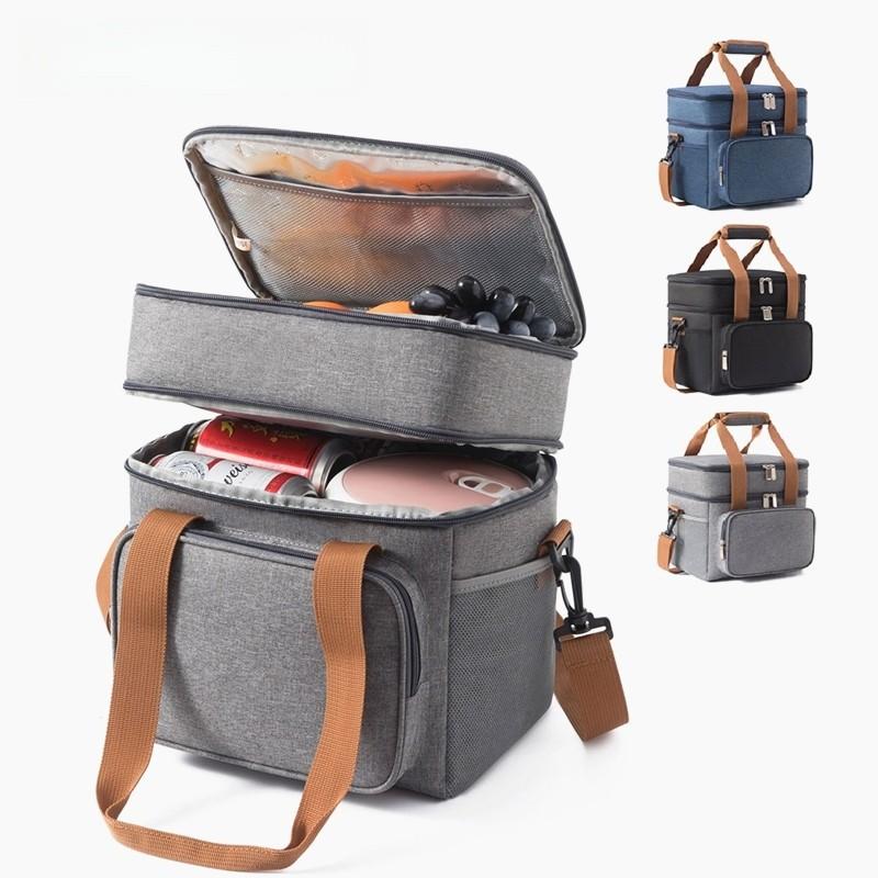Portable Oxford Fabric Cooler Bag With Insulation And Water Injection For Outdoor Use