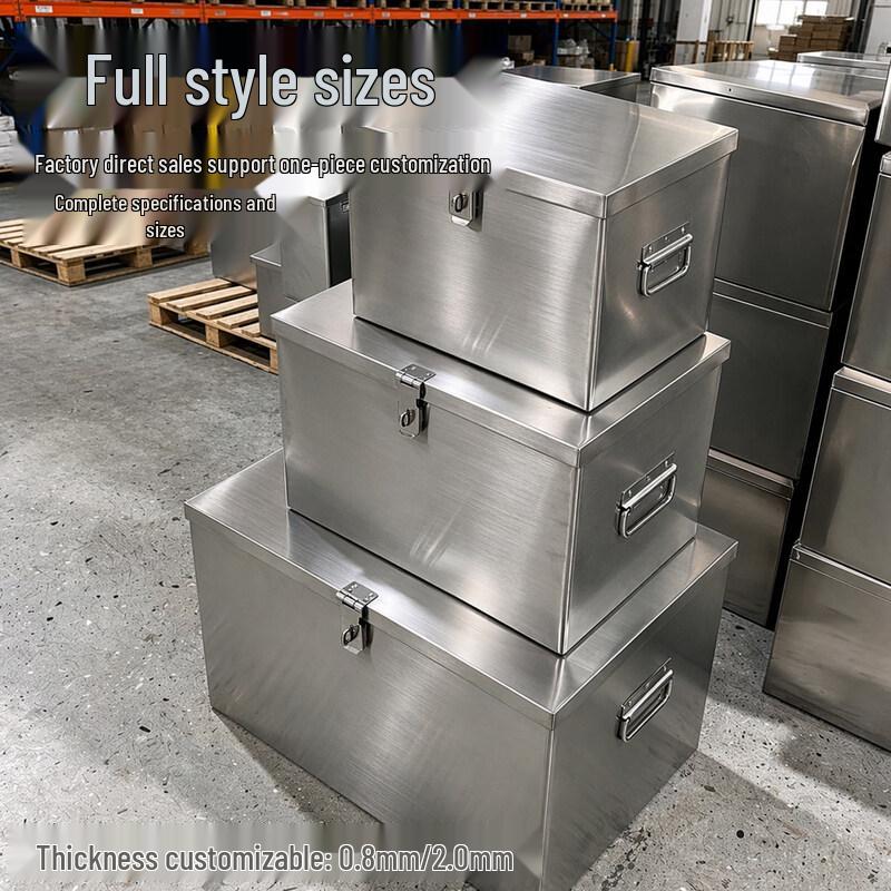 Stainless Steel Storage Toolbox