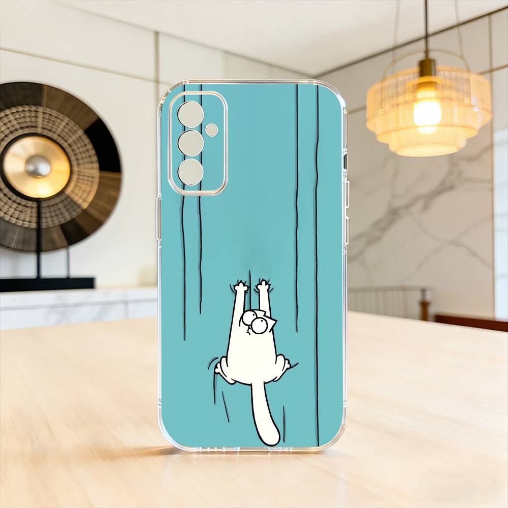

S-Simons And Cats-s Phone Case Transparent Silicone Soft For SamsungA10,12,20,21S,30,31,40,50,51,52,70,71 Samsung a70