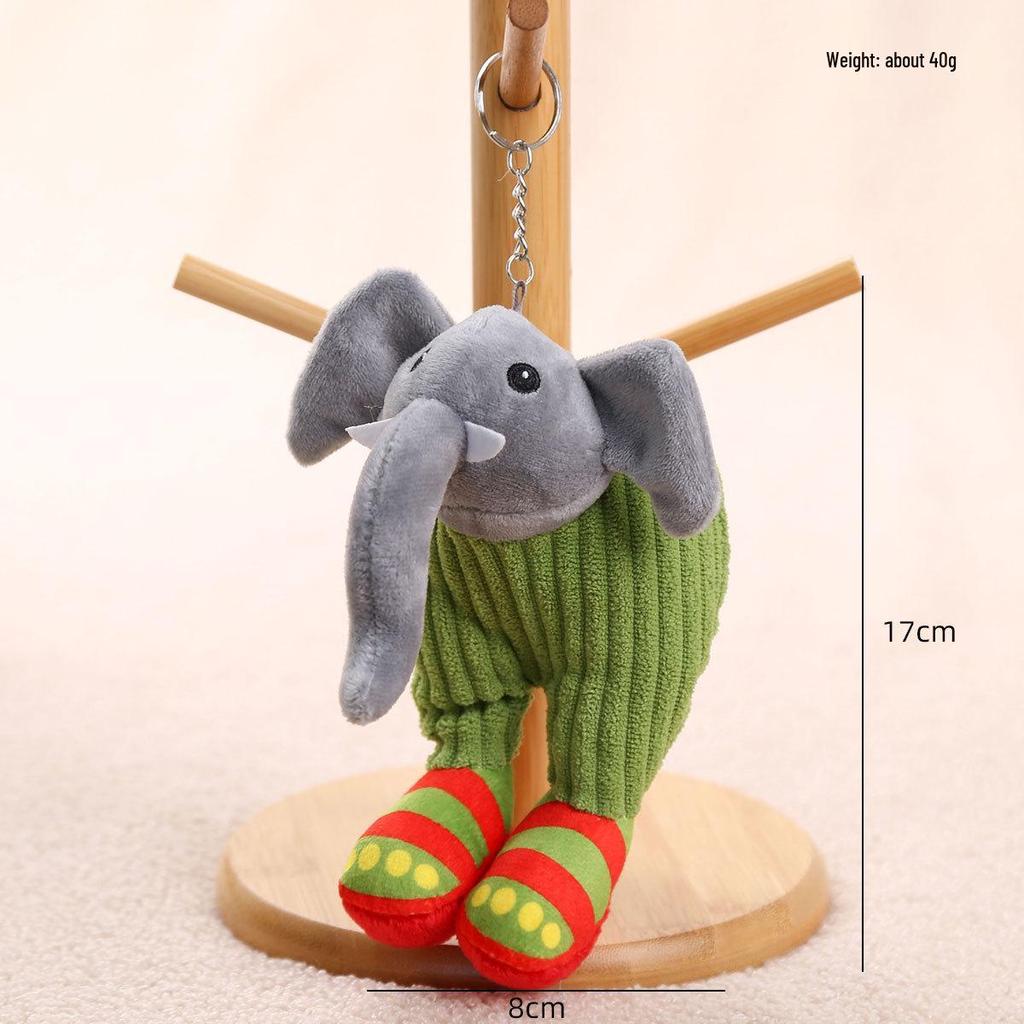 AI Klassiska Berg och Hav Gränsöverskridande Plysch Pinne Figur Nyckelring Hänge