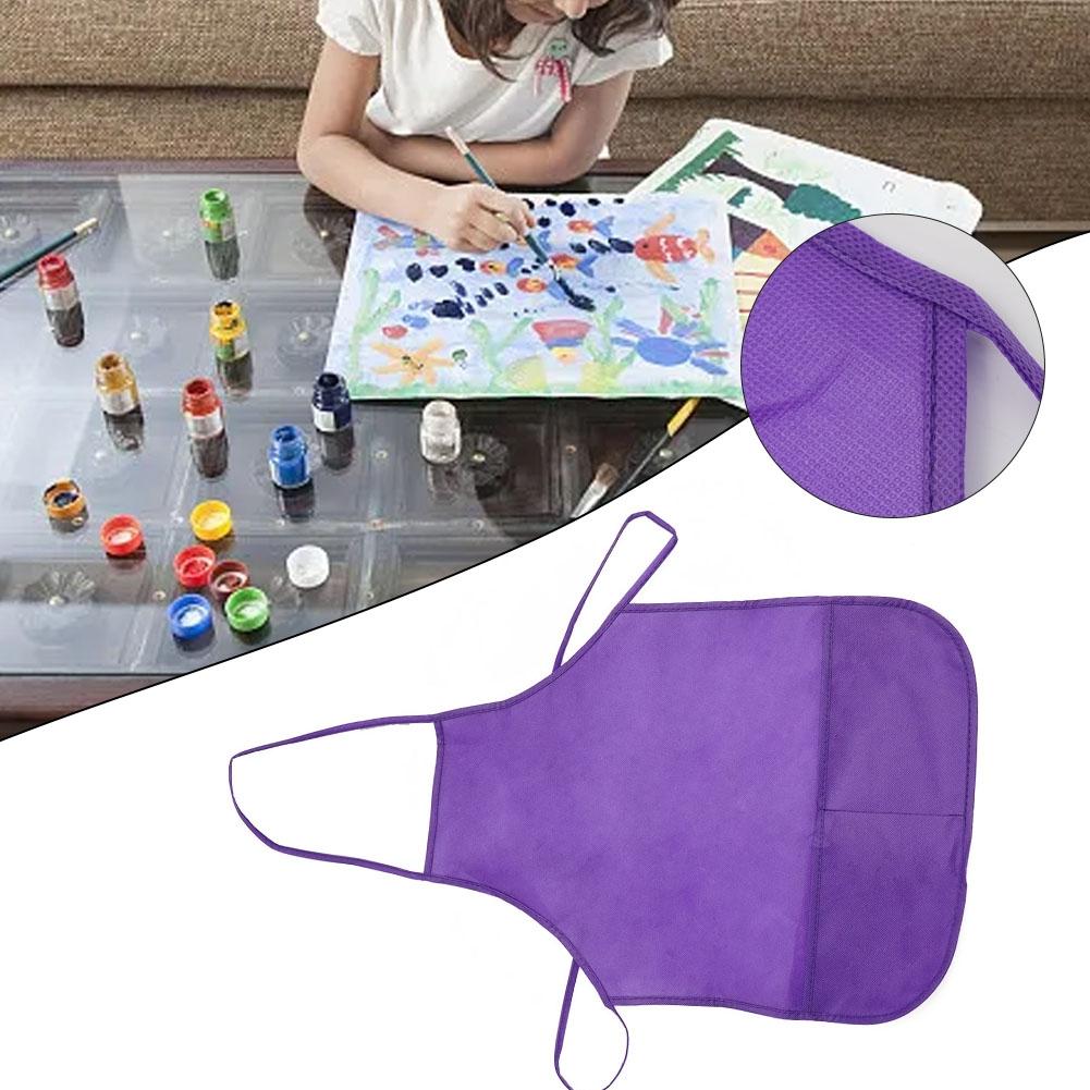 Premium Children Bib Apron Kids Boys Girls Apron Kitchen Child Craft Cooks Apron