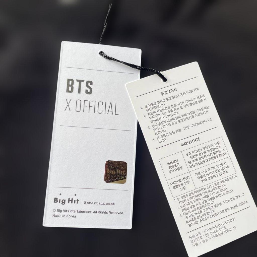 BTS MIC DROP T-shirt Black XL Size