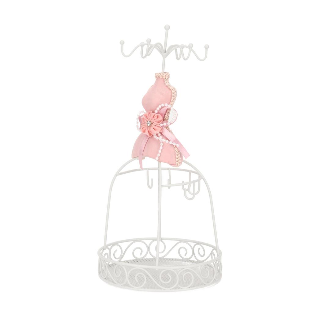 Jewelry Displays Stand Mannequin Princess Model Dress Rack for Hanging Earring Bracelet Rings