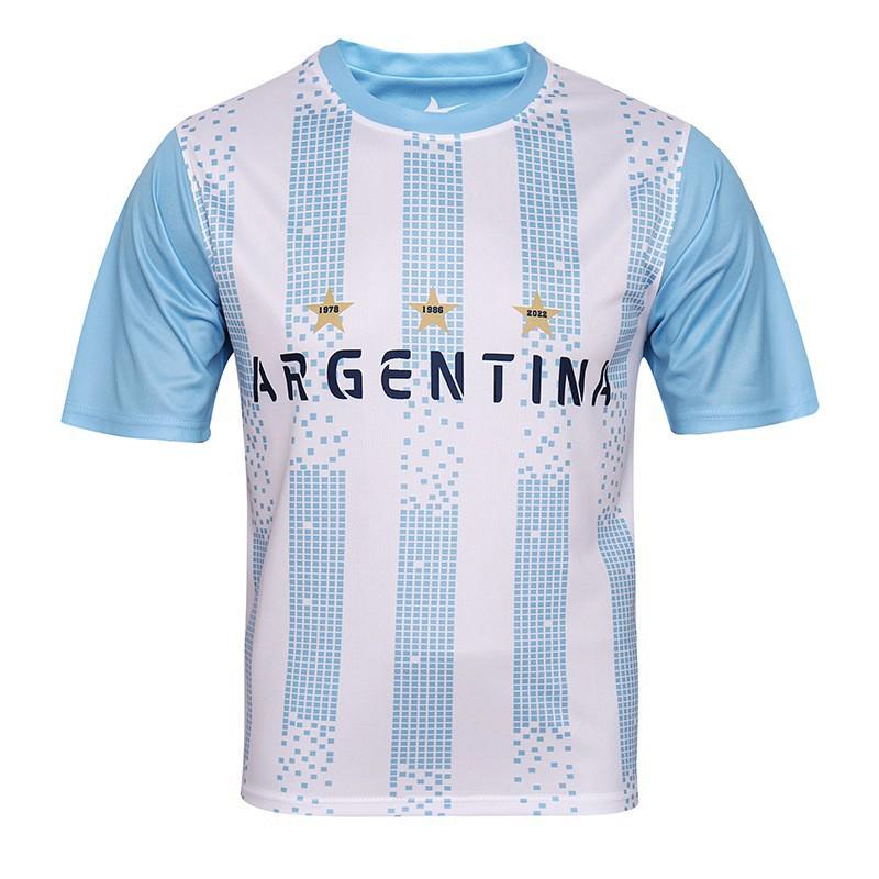 World Cup Jerseys European Football Clothes Short-sleeved Argentina German Fans T-shirts XXL