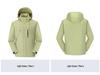 2024 Bei Jia Unisex Waterproof Windbreaker Jacket - Trendy Spring & Autumn Casual Coat for Couples