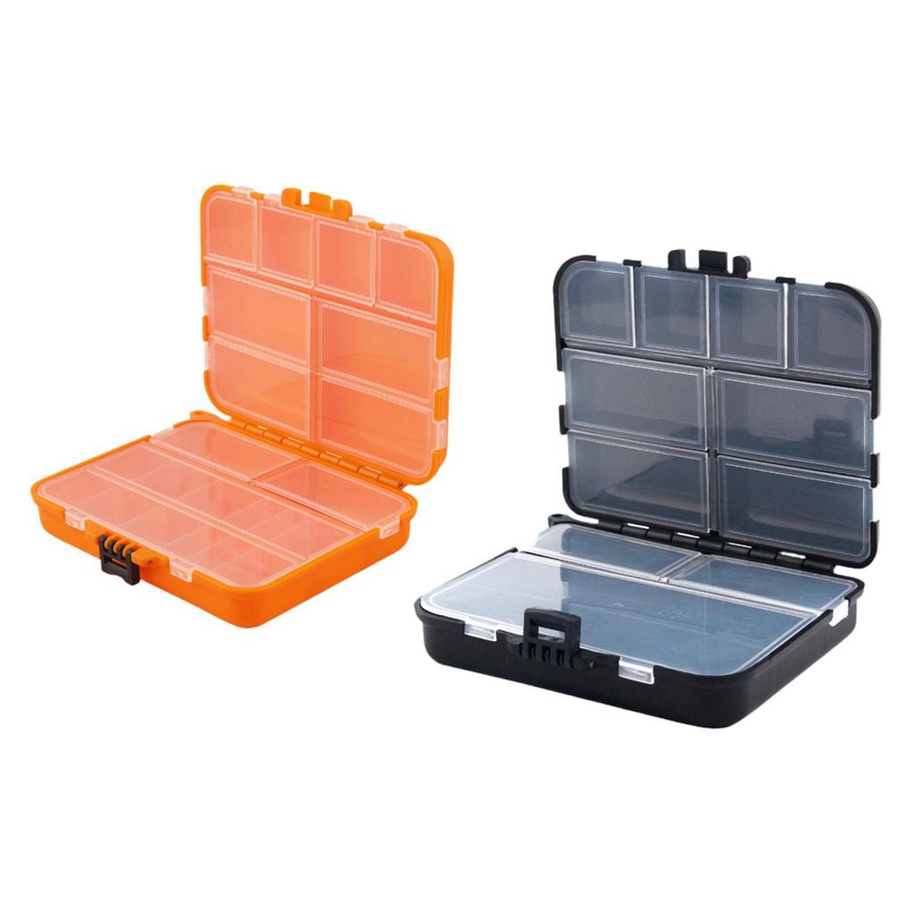 Fishing Tackle Box Sturdy Multifunction Fishing Gear Box Fish Hook Case Fishing Accessories Organizer for Fishing River Lake