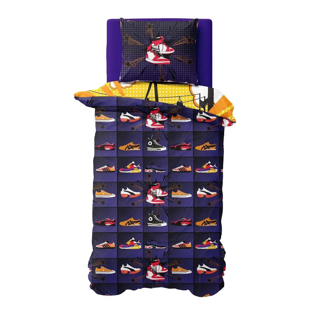 K Collection Sneakerhead Panel Bettbezug-Set