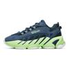 Wilson X Fila Ade Retro Fabric Synthetic Leather Low Top Running Shoes Men Sneakers Blue Green F12M031133FRP