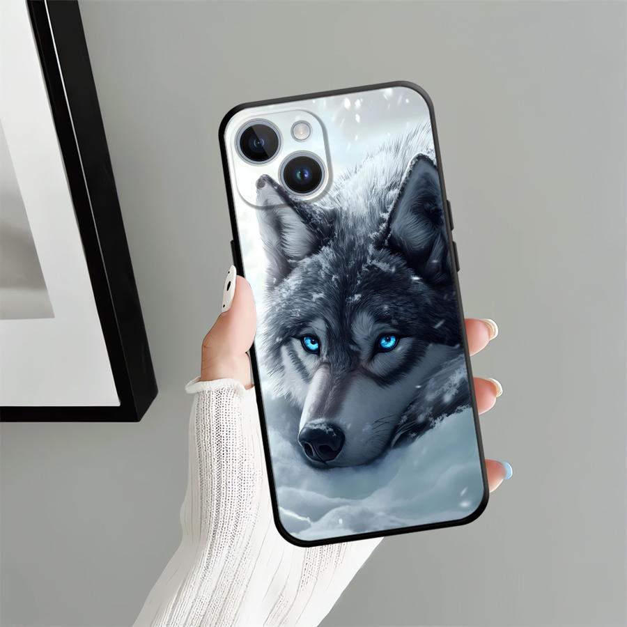 Hülle für Apple iPhone 17 Pro Max 14 16 XR XS MAX 12 15 Pro 7 8 11 13 Air Funda Handyhülle Cooler Löwe Hund