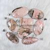 Pink Rhodochrosite Gemstone Pendant Bezel Pendant Sterling Silver Pendant Mix Shape Rhodochrosite Pendant Necklace Handmade Pendant Girls Pendant