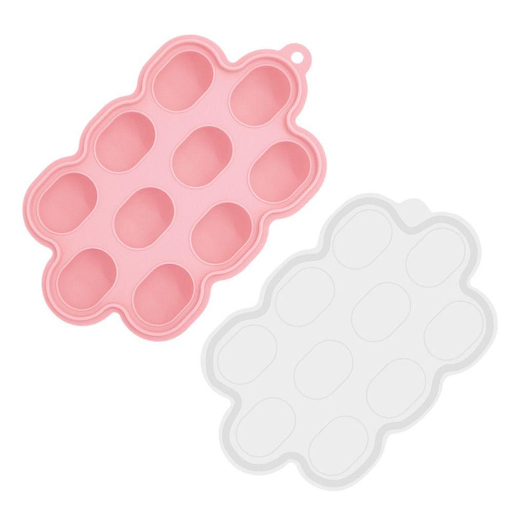 Durable Silicone Nibble Freezer Maker BPA Free Baby Fruit Food Feeder Teether Tray  Infant