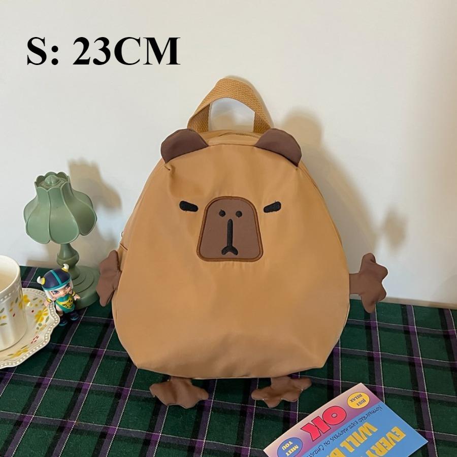 

Kawaii Capybara School Bag Laptop Backpack Capibara Children s Backpack Travel Casual Book Bags Large Capacity Storage Bag