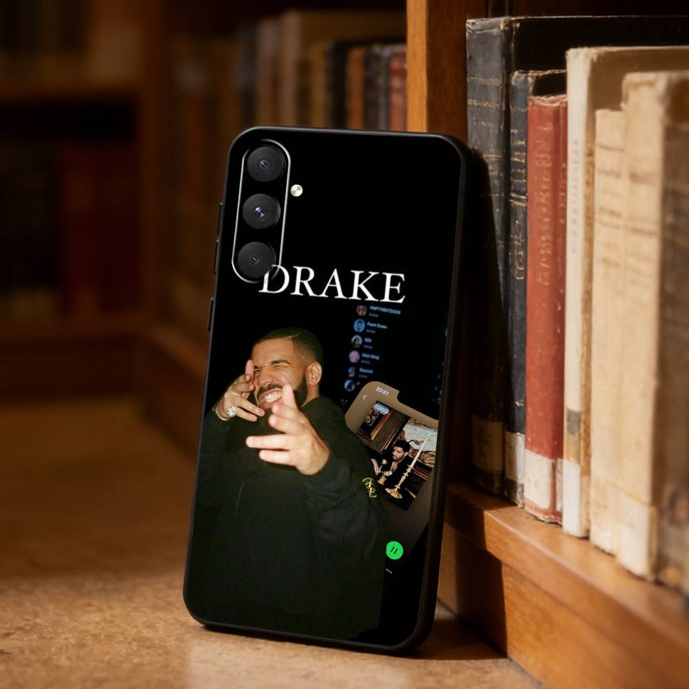 Rapper D-Drake Phone Case For Samsung S26,S25,S24,S23,S22,S21,Plus,Fe,Lite,Others Black Cover