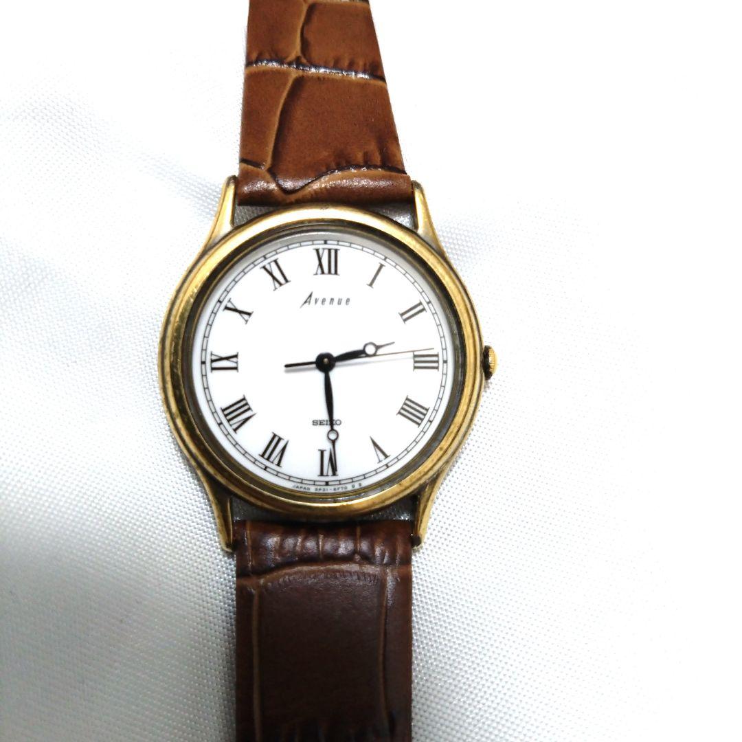 

[USED] Rare Seiko Avenue Roman Numeral Watch with Battery and Strap