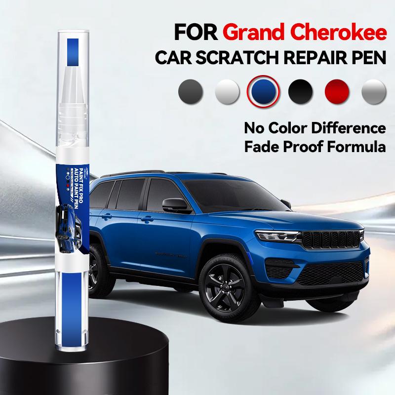 Stilou de Reparare Vopsea Auto Pentru 1992-2025 JEEP GRAND CHEROKEE Accesorii de Reparare Zgârieturi Vopsea Gri PAS Argintiu PSC Alb PW7 Roșu