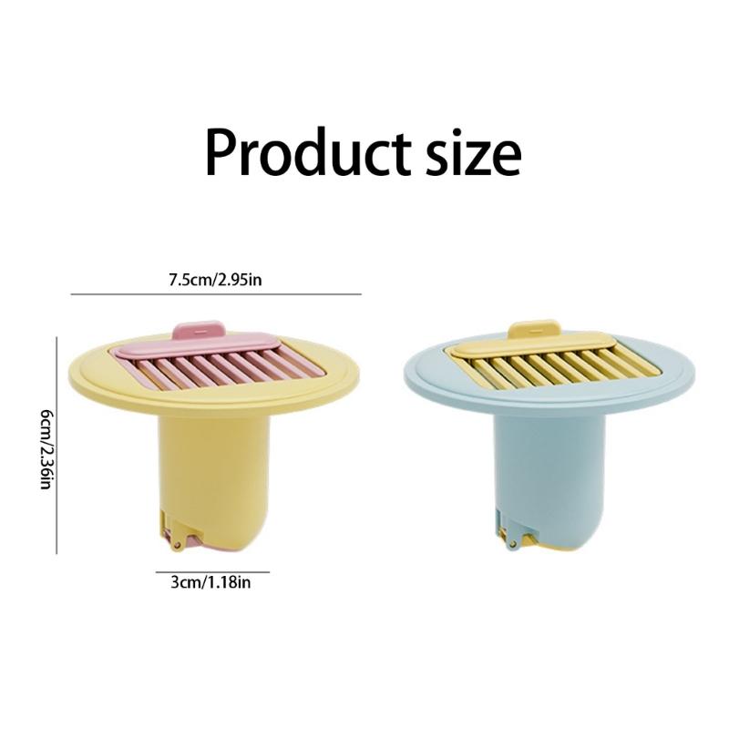ABS Component Not Insect Drains Filter Insert Drains Hair Catcher for Bathroom Sink Hair Clog Prevention & Odor Control