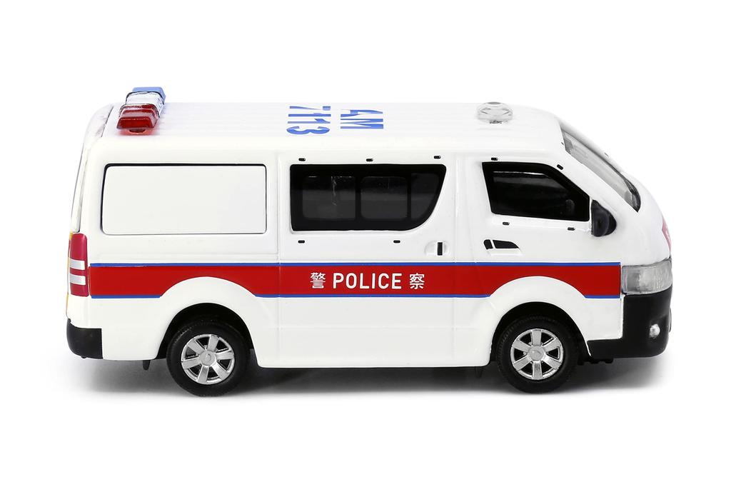 Tiny City No.02 Toyota Hiace Silver Wheels (AM7113)
