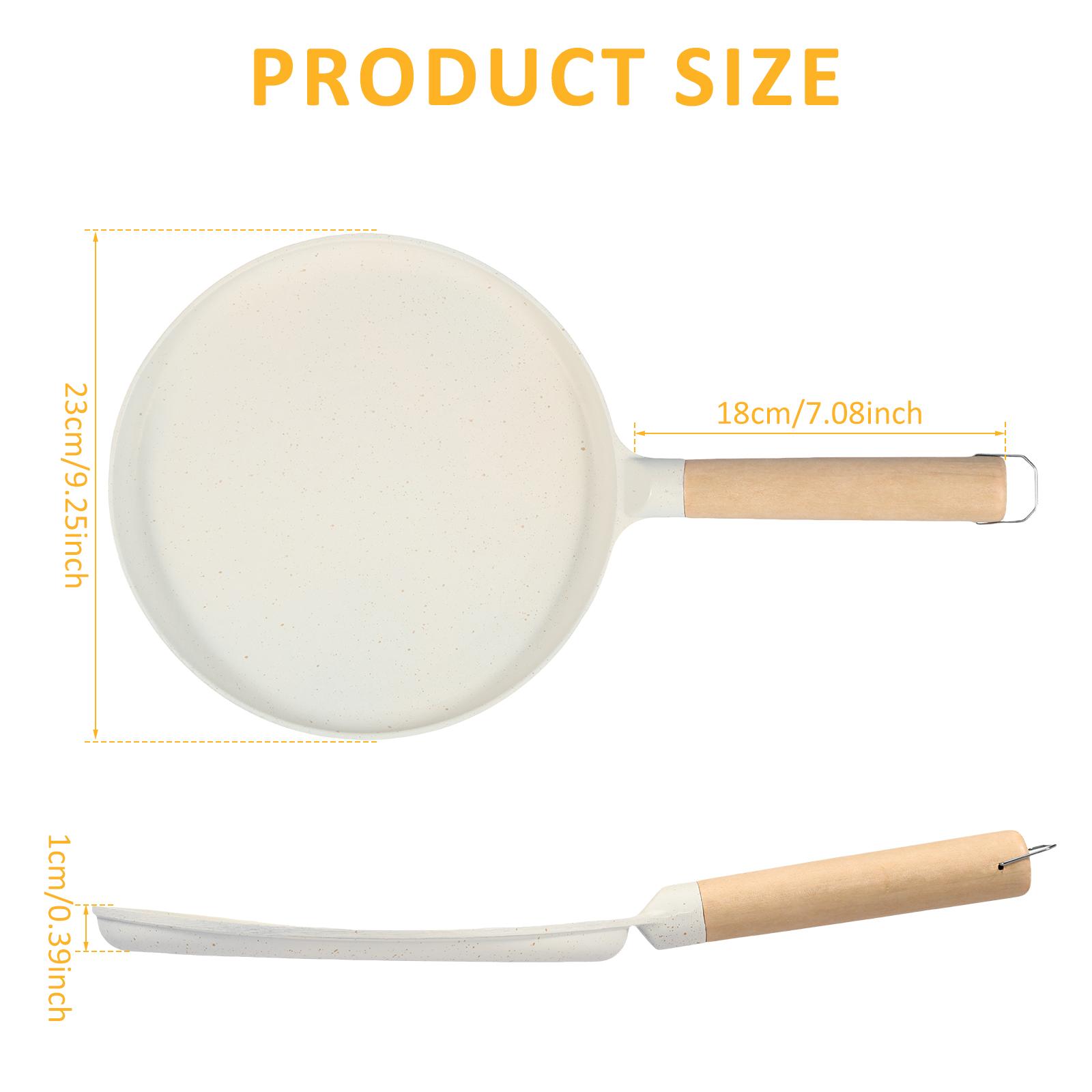 

Nonstick Frying Pan Skillet Enduring Frying Pan with Heat Resistant Handle Uniform Heat Conduction Kitchen Cooking Omelette Pan