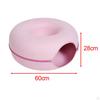 Cave for Cat Zipper Save Space Scratch Resistant Washable Kitten House Nest Removable 60x60x28cm