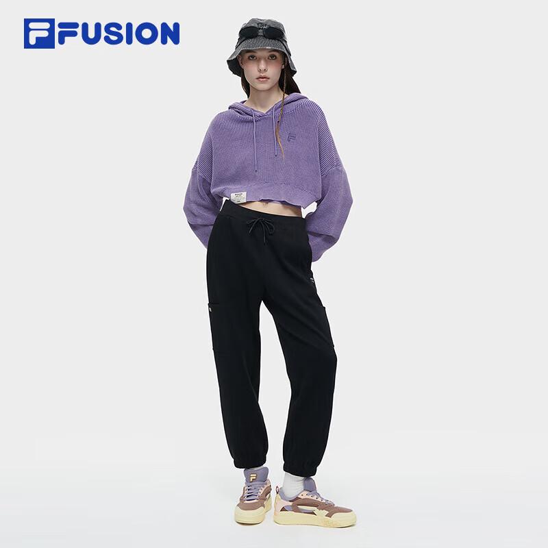 FILA FUSION Women s Knitted Hooded Two-Piece Set XL