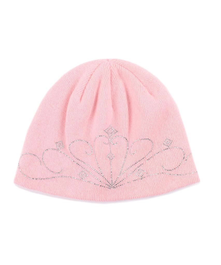 PALETTE Angora Hotfix Knit Beanie (Pink)