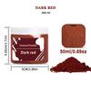 50ml Iron Oxide Pigment for DIY Cement and Gypsum Flower Pots