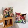 Animated Movie T-Toy S-Story Pillow Case Square Pillow Bedroom Sofa Leisure ComfortCushion Car Living Room Home Decoration 40X40