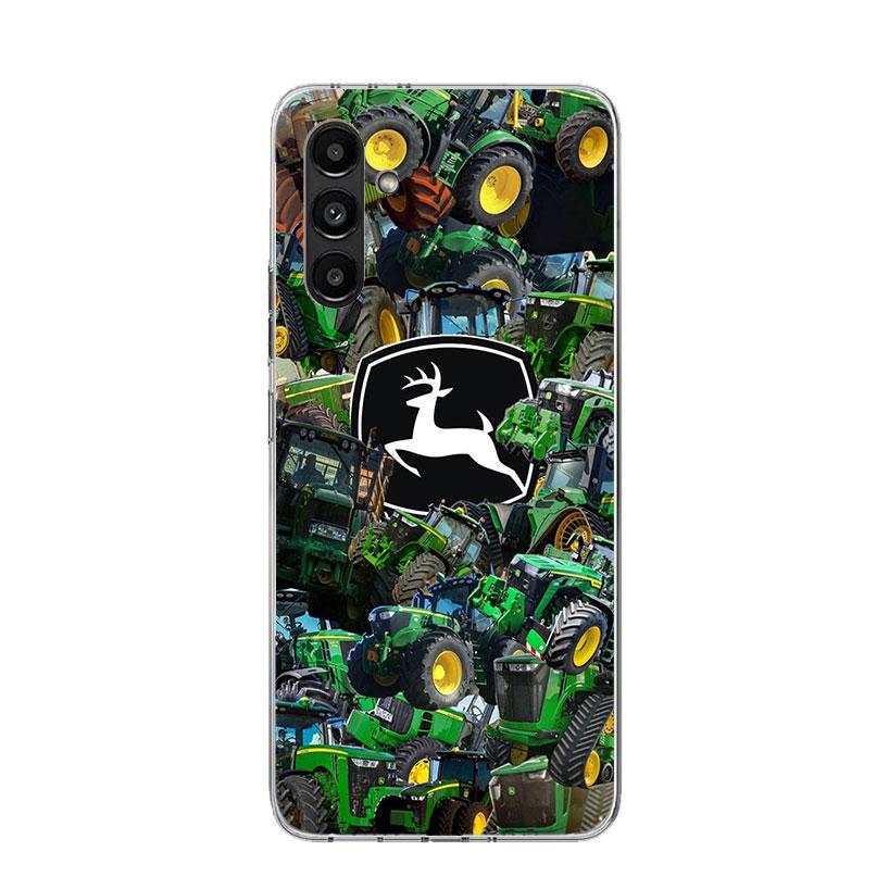 Farm Vehicle Tractor Case Phone Cover for Samsung Galaxy A16 A15 A14 A13 A56 A55 A54 A53 A36 A35 A34 A33 A26 A25 A24 A23 A05S A0