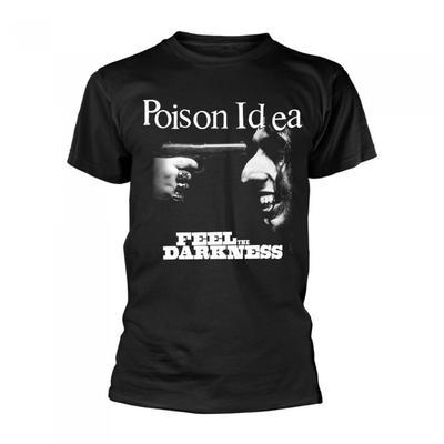 Poison Idea Unisex Adult Feel The Darkness T-Shirt