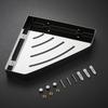 Bathroom Shelves Hardware Rack Kitchen Storage Rack 304 Stainless Steel Wall Mounted Corner Triangle Shower Holder Accessories