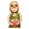 Miska na odstraňování bylinek 3-otvorová pryskyřice Sexy ženy Odstraňovač bylinek Kuchyňské bylinky Nástroj na odstraňování listů pro tymián bazalku rozmarýn