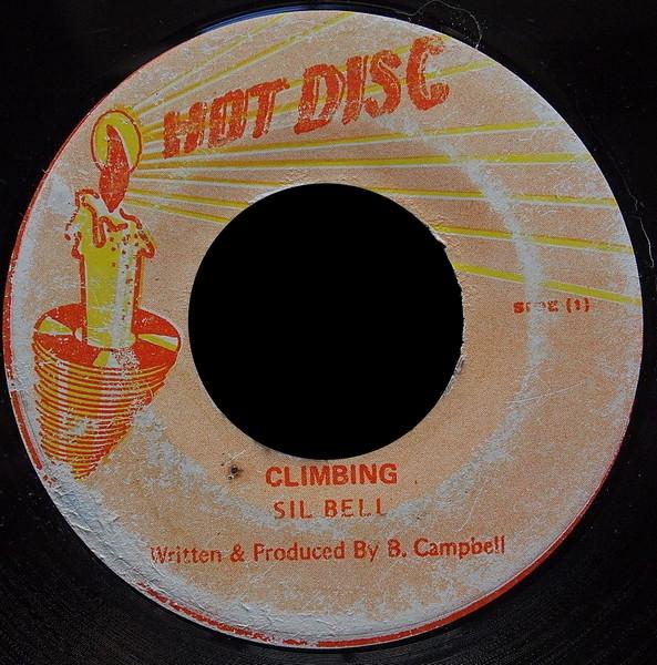 

7inch Record SIL BELL Climbing NONE Hot Disc Jamaica Reggae Ska Dub Used