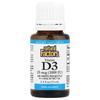 Natural Factors Vitamin D3 Drops Unflavored 25mcg (1000IU) 15ml (0.5 fl oz)