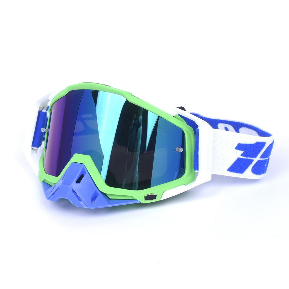 Manufacturer Custom Logo MX BMX Dirt Bike Goggles with Tear Off Film for Motorcycle Helmet and Outdoor Sports