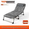 Portable Single Folding Recliner Bed for Office, Hospital, or Camping