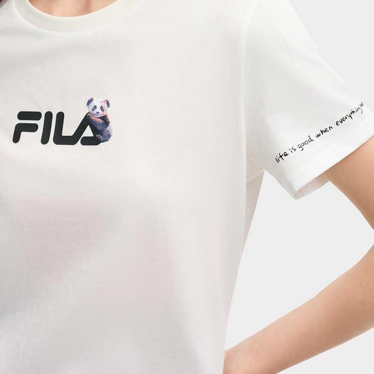 New FILA HERITAGE Regular T Shirt Women's F51W538101F-WT